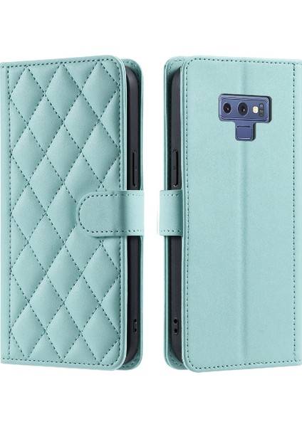 Samsung Galaxy Not 9 Için Telefon Kılıfı El Kayışı Manyetik Flip Folio Kart (Yurt Dışından) indirimleri