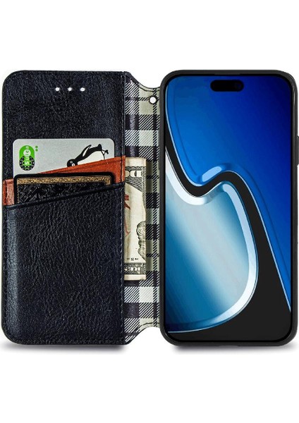 Apple iphone 15 Için Kılıf Artı Flip Kapak Zarif Iş Moda Tasarımı (Yurt Dışından)