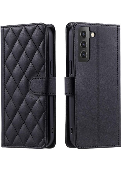 Samsung Galaxy S21 Fe Kafes Flip Için Telefon Kılıfı Folio Cüzdan El Kayışı (Yurt Dışından)