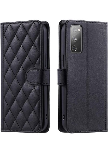 Samsung Galaxy S20 Fe Kafes Flip Için Telefon Kılıfı Folio Cüzdan El Kayışı (Yurt Dışından)