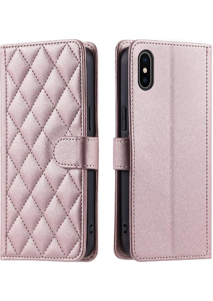Iphone Xs Max Flip Folio Cüzdan Kafes Manyetik Kart El Telefon Kılıfı (Yurt Dışından)