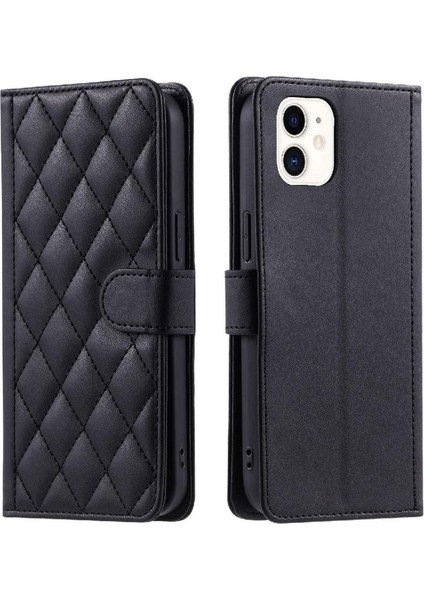 Iphone 11 Için Telefon Kılıfı Manyetik Kapak Folio Cüzdan Kart Yuvaları Tutucu (Yurt Dışından)