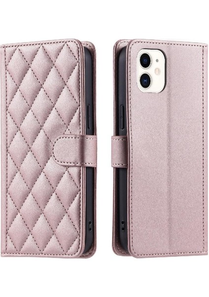 Telefon Kılıfı Için iphone 12 Mini Flip Folio Cüzdan Kart Yuvaları Tutucu El (Yurt Dışından)