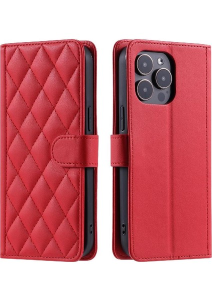 Iphone 13 Için Telefon Kılıfı Pro Max Manyetik Kart Yuvaları Tutucu El Kayışı (Yurt Dışından)