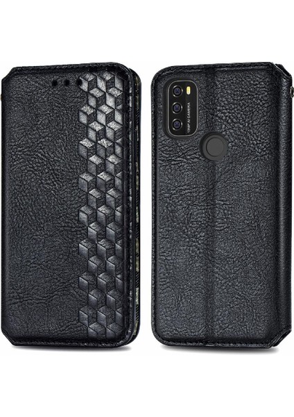 Blackview A70 Zarif Iş Deri Çanta Cüzdan Fonksiyonu Için Kılıf (Yurt Dışından)