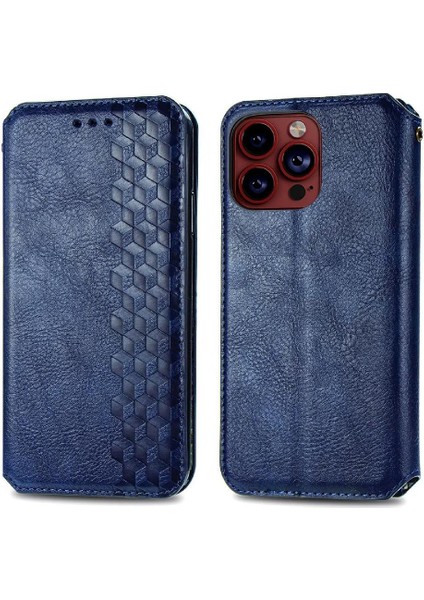 Apple iphone 15 Için Kılıf Promax Cüzdan Fonksiyonu Deri Kılıf Moda Flip (Yurt Dışından)