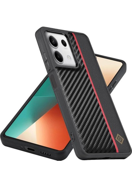 Kırmızı Dikey Logolu iphone 12 Pro Max Mikrofiber Astar Için Kılıf (Yurt Dışından)