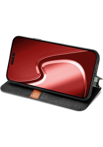 Apple iphone 15 Için Kılıf Pro Kılıf Moda Tasarımı Zarif Flip (Yurt Dışından)