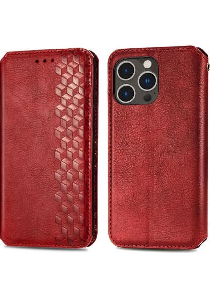 Apple IPhone 14 Pro Kılıf Için Kılıf Zarif Iş Kapak Çevirin (Yurt Dışından)
