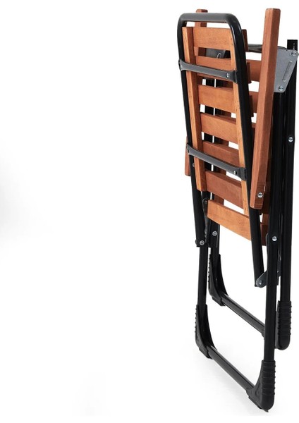 Bistro Set Metal Ayak 2 Sandalye 1 Sehpa