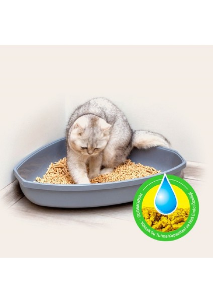 %100 Doğal Çam Peleti (Kedi Kumu) 2*5kg fırsatları
