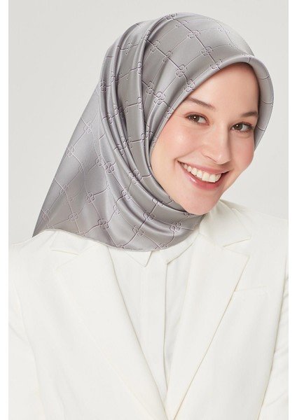 Nostalji Serisi Twill Ipek Eşarp 8555D-03