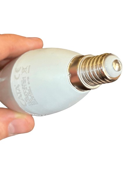 CT-4079 7W 6400K (Beyaz Işık) E14 Duylu LED Buji Ampul (10 Adet) indirimleri