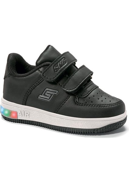 129 Z 9303 Çocuk Spor Ayakkabı Sıyah