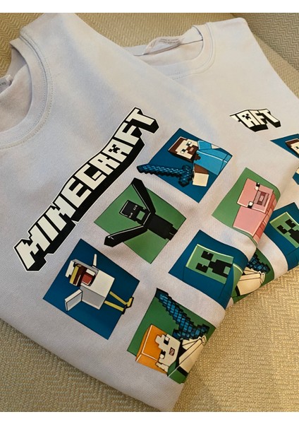 Çocuk Minecraft Tshirt