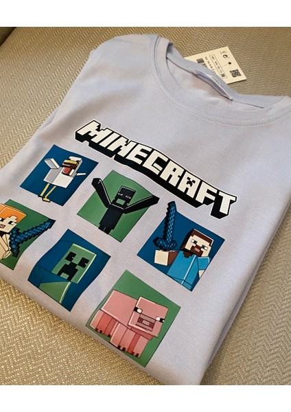 Çocuk Minecraft Tshirt