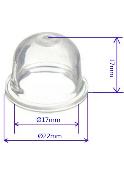 Motorlu Testere Tırpan Jikle Sibobu Benzin Pompa Lastiği Ø 22 mm Büyük Tip