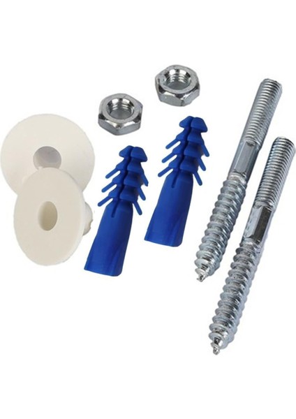 Alafranga Oturma Tuvalet Taşı Montaj Vidası Tüm Modeller Ile Uyumlu Çift Taraflı Dişli modelleri