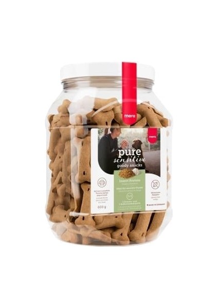 Pure Sensitive Böcek Proteinli Köpek Ödül Bisküvisi
