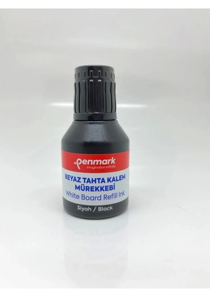 Beyaz Tahta Kalemi Mürekkebi 30ML Siyah ( Ikili)