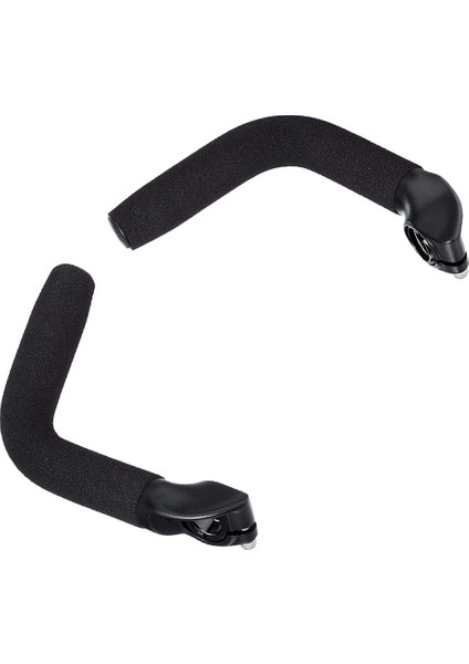 Siyah Stil Ergotec Evo-Touring Bar, Alüminyumdan Yapılmış Yumuşak Kavrama Kaplamalı Uçlar. (Yurt Dışından)