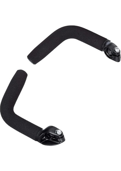 Siyah Stil Ergotec Evo-Touring Bar, Alüminyumdan Yapılmış Yumuşak Kavrama Kaplamalı Uçlar. (Yurt Dışından)