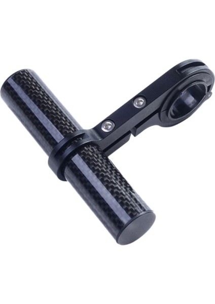 B Tarzı 10 cm Bisiklet Gidon Genişletici Uzatma Karbon Fiber Braketi Kelepçe Bisiklet Kilometre Far Işık Lamba Tutucu (Yurt Dışından)