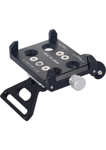 Siyah Stil Gub G-99 Telefon Montaj Bisiklet Kök Kurulum Akıllı Cep Telefonu Braketi Kamera Far LED Torch Tutucu Alaşımlı Eloksal Destek (Yurt Dışından)