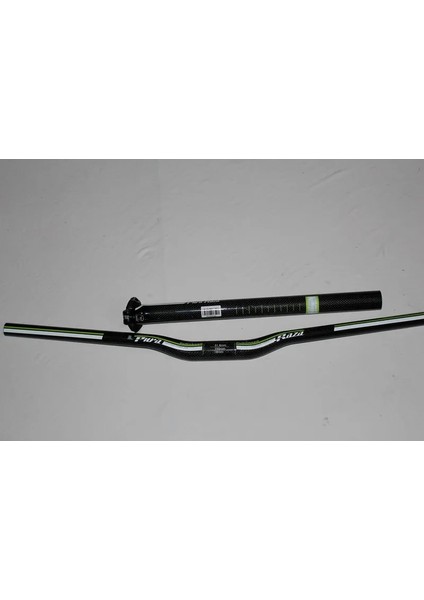 Sarı Stil Özgür !mtb Bisiklet Bisiklet Karbon Fiber Gidon + Sele Borusu + Kök + Üst Kapak = 1 Grup (Yurt Dışından)