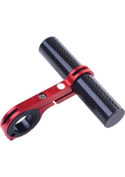 R Tarzı 10 cm Bisiklet Gidon Genişletici Uzatma Karbon Fiber Braketi Kelepçe Bisiklet Kilometre Far Işık Lamba Tutucu (Yurt Dışından)