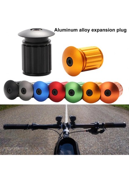 Mavi Stil 1 Çift Bisiklet Fişi Kavrama Yol Bisikleti Kapakları Mtb Yedek Konu Düz Renk Kolay Kurulum Pratik Genişleme (Yurt Dışından)