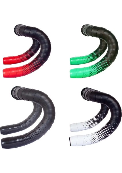 Beyaz Stil Dağ Bisikleti Yarışı Için 2x Race Stuurlint Eva Pu Kapı Kapısı Bar Bandı (Yurt Dışından)
