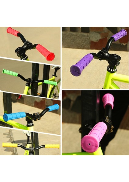 C Tarzı 12 cm Kauçuk Bisiklet Gidon Sapları Kapak Bmx Mtb Dağ Bisikleti Kolları Kaymaz Bisikletler Bar Sapları Sabit Vites Bisiklet Parçaları (Yurt Dışından)