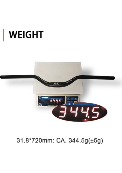 720-30MM-KIRMIZI Tarzı Bucklos Dağ Bisikleti Gidon 31.8*mm Alüminyum Alaşım Yükseltici Bar Bisiklet Gövdesi ile Ultralight Mtb Gidon Bisiklet Parçası (Yurt Dışından)
