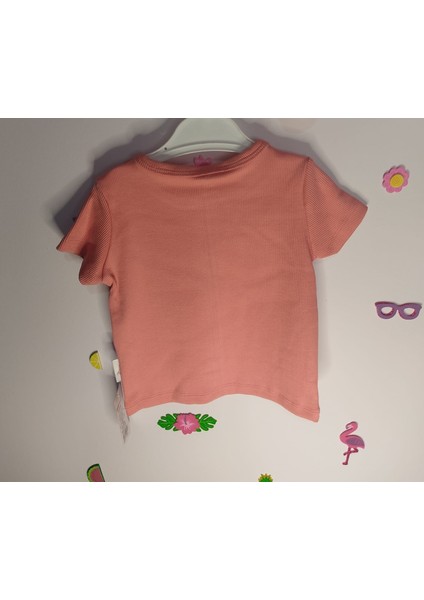 Kız Bebek Kedi Model T-Shirt Etek Takım modelleri