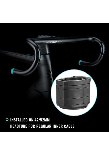 6 Adet Tarzı Aerodinamik Bisiklet Spacer Yol Mtb Bisiklet Bisiklet Gidon Sapı Kullanımı Için Entegre Aero (Yurt Dışından)