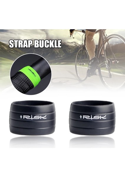 Siyah Stil Gidon Bandı Sarma Sabitleme Halkası Kol Silikon Su Geçirmez Bisiklet Gidon Için Dayanıklı Kayış Döngüleri Giyiyor B2CSHOP (Yurt Dışından) fiyatları