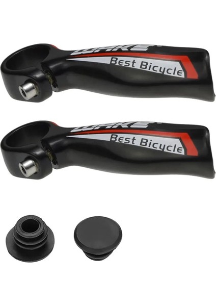 Yeşil Stil 2 Adet Mtb Bisiklet Karbon Gidon Bisiklet Bar Sonu Aşınmaya Dayanıklı Gidon Kapağı Gidon Bar Bisiklet Aksesuarları (Yurt Dışından)