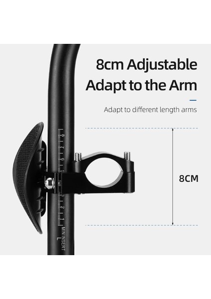 Triatlon Mtb Bisiklet Dinlenme Kolu Bar Için Bisiklet Dinlenme Tt Gidon Klip Uzatma (Yurt Dışından)