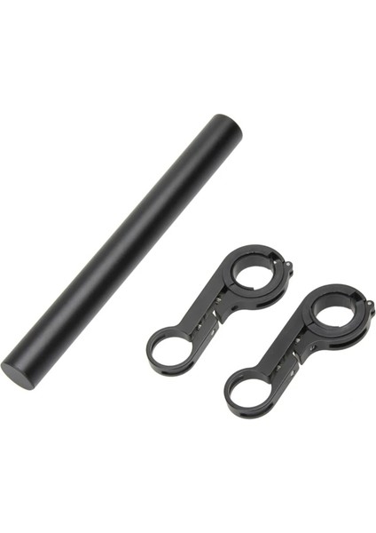 SIYAH-10CM Tarzı 20CMCM Bisiklet Gidon Genişletici Alüminyum Alaşımlı Bisiklet Ön Işık Braketi Lamba El Feneri Aksesuarları Dağ Bisiklet Parçaları (Yurt Dışından) fırsatları
