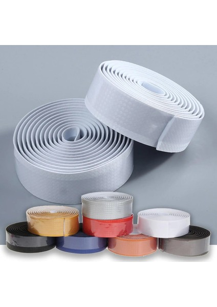 Siyah Stil 2 Adet Yol Bisikleti Gidon Anti Patinaj Sapanlar Karbon Fiber Elastik Bisiklet Kolu Yapışkan Bant Bantları Bisiklet Aksesuarları (Yurt Dışından)