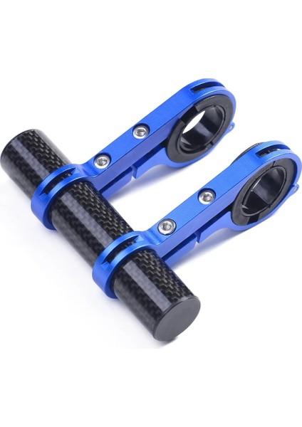No.3 Tarzı 10 cm 2 Halka Mtb Bisiklet Çift Gidon Genişletilmiş Montaj Fener Lamba Desteği Karbon Tüp Montaj Gidon Bisiklet Aksesuarları (Yurt Dışından)