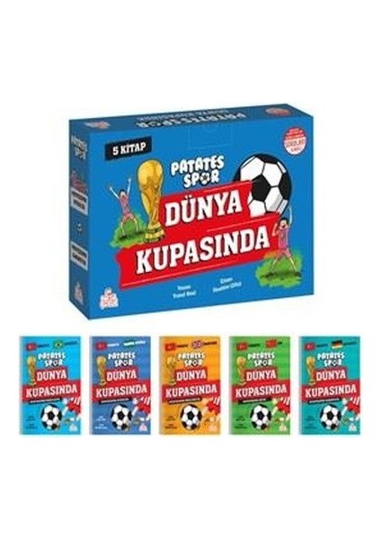 Patatesspor Dünya Kupasında(5 Kitap + Soru Kitapçığı)