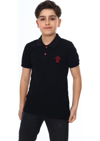 Angelos Girls Erkek Çocuk Polo Yaka T-Shirt 5-14 Yaş LXB018