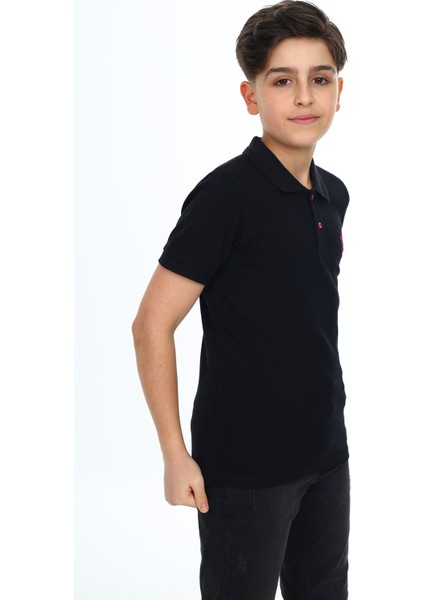 Angelos Girls Erkek Çocuk Polo Yaka T-Shirt 5-14 Yaş LXB018