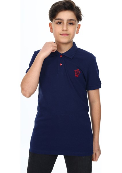 Angelos Girls Erkek Çocuk Polo Yaka T-Shirt 5-14 Yaş LXB018