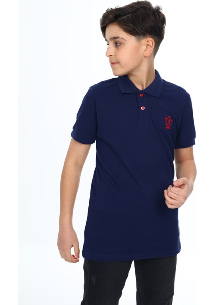 Angelos Girls Erkek Çocuk Polo Yaka T-Shirt 5-14 Yaş LXB018