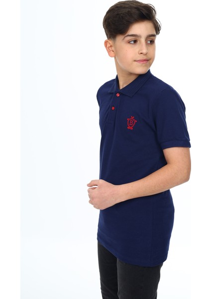 Angelos Girls Erkek Çocuk Polo Yaka T-Shirt 5-14 Yaş LXB018