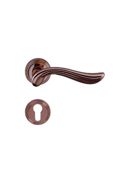 Hafele Rouge Kapı Kolu Seti Barelli Tip Parlak Rose