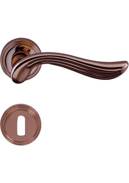Hafele Rouge Kapı Kolu Seti Barelli Tip Parlak Rose fiyatları